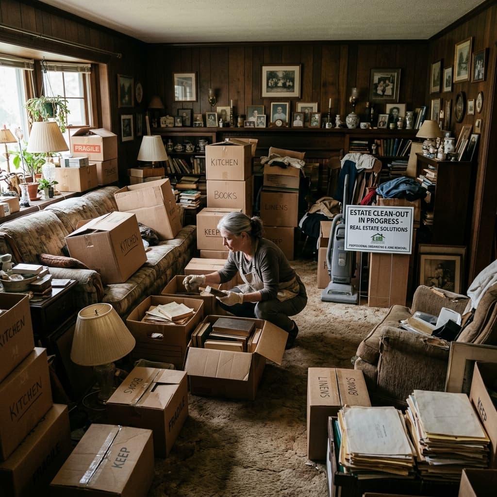 What to Do with an Inherited Property in Illinois You Don't Want to Clean Out