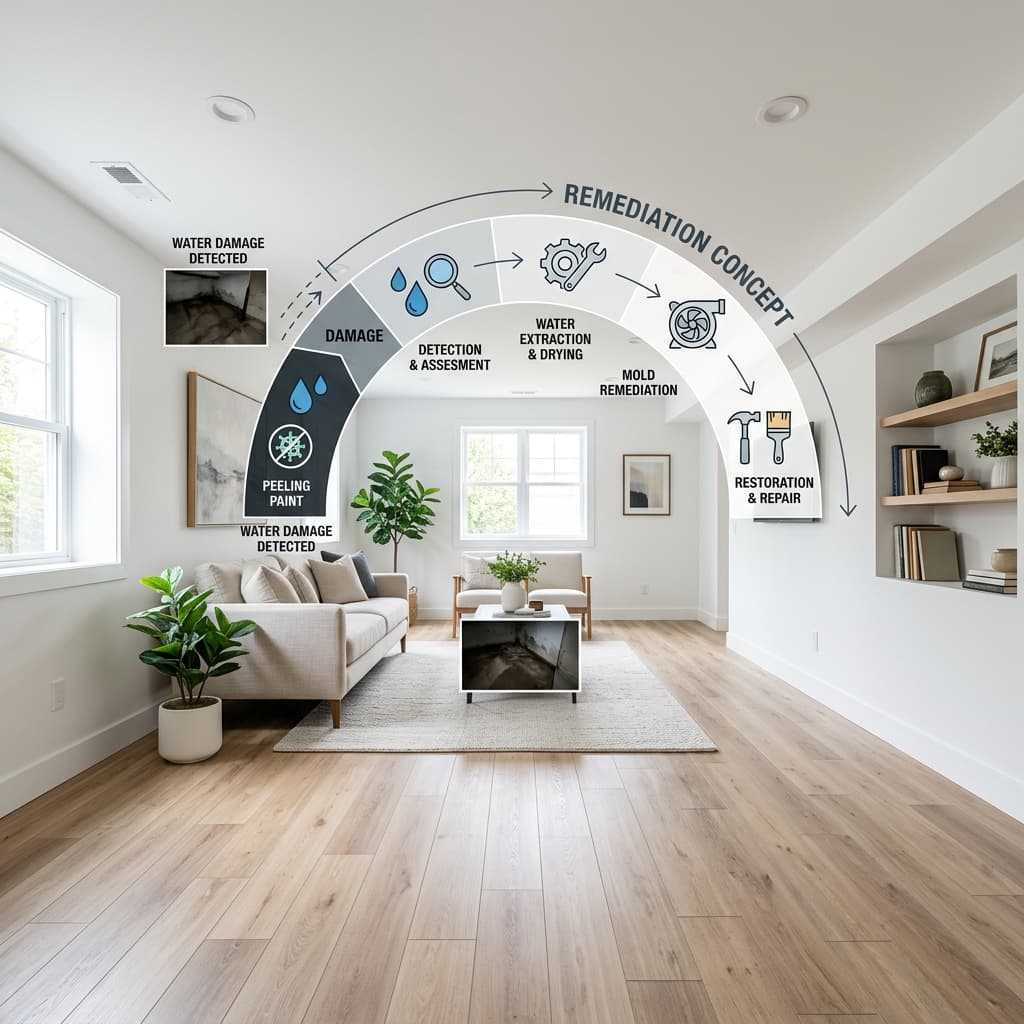 How to Sell a House with Water Damage or Mold in Illinois