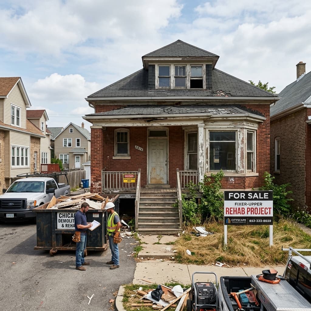 Selling a House that Needs Major Repairs in Chicago (Without Fixing It First)